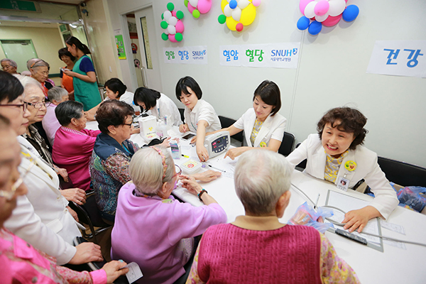 서울대학교병원 간호본부 봉사활동