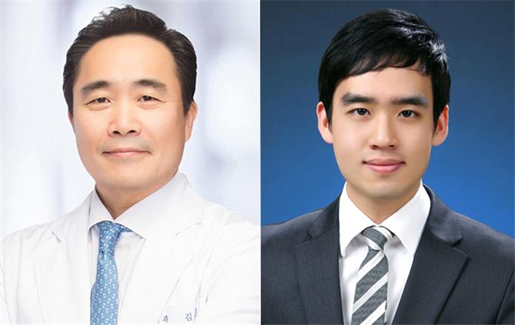 (왼쪽부터) 신장내과 김동기 교수, 박세훈 전임의