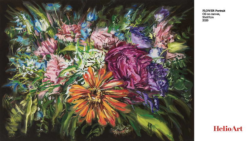 그린 왈츠 허보리 Flower Portrait