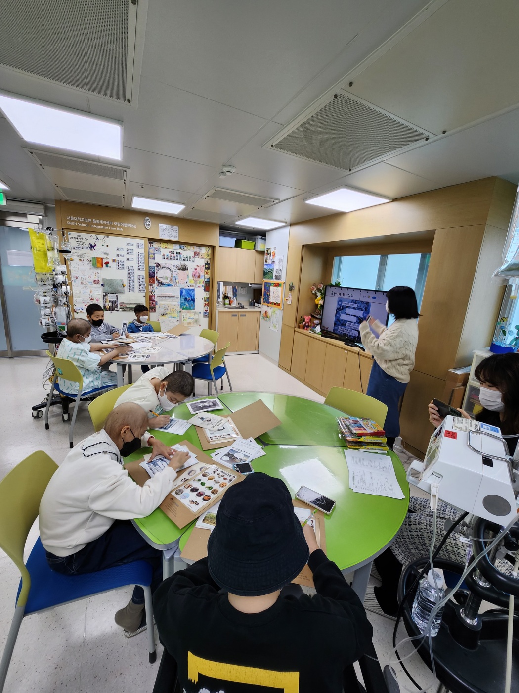 서울대병원 어린이병원학교 수업사진