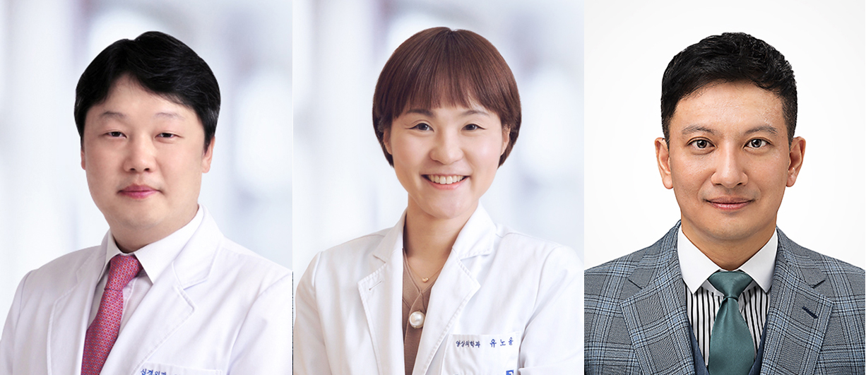 서울대병원 신경외과 조원상·영상의학과 유노을 교수, 고려대 뇌공학과 김동주 교수