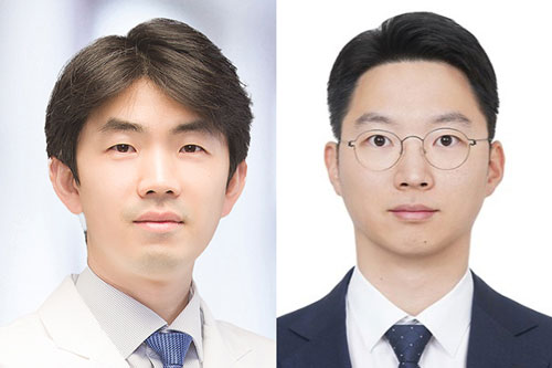 [사진 왼쪽부터] 서울대병원 정형외과 노두현 교수, 김성은 연구교수