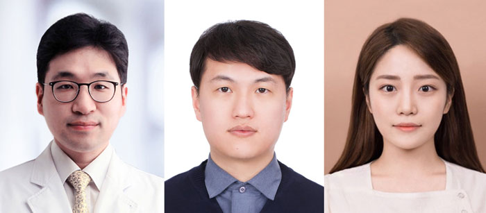 [사진 왼쪽부터] 서울대병원 신장내과 한승석·윤동환 교수, 홍민기 학생