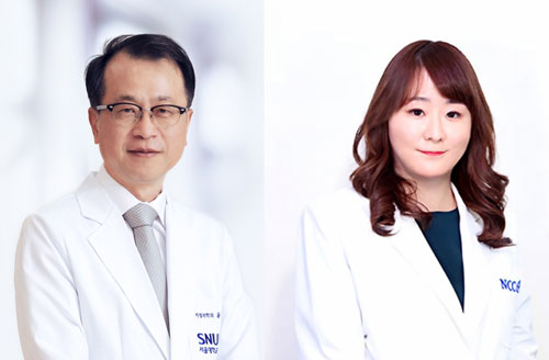 [사진 왼쪽부터] 서울대병원 가정의학과 윤영호 교수, 국립암센터 가정의학과 강은교 교수