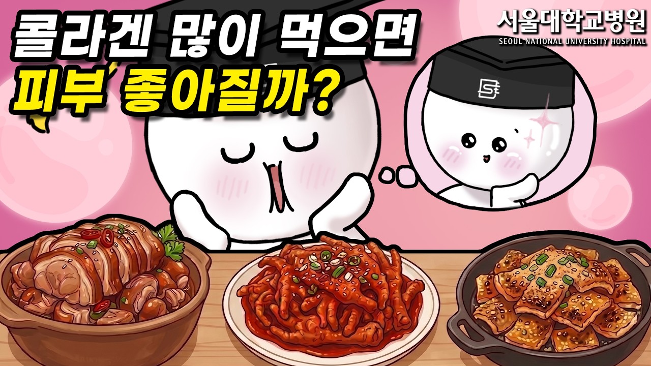 콜라겐 많이 먹으면 피부 좋아질까? [서울대병원 X 사물궁이]