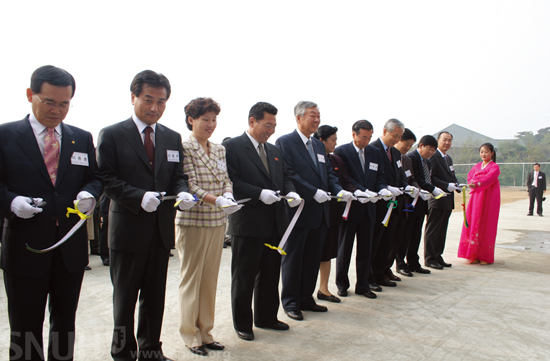 평양의료협력센터 준공식 개최