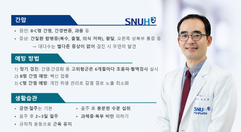 [병원뉴스][SNUH 건강정보] 병든 간에 더 잘 생기는'간암'