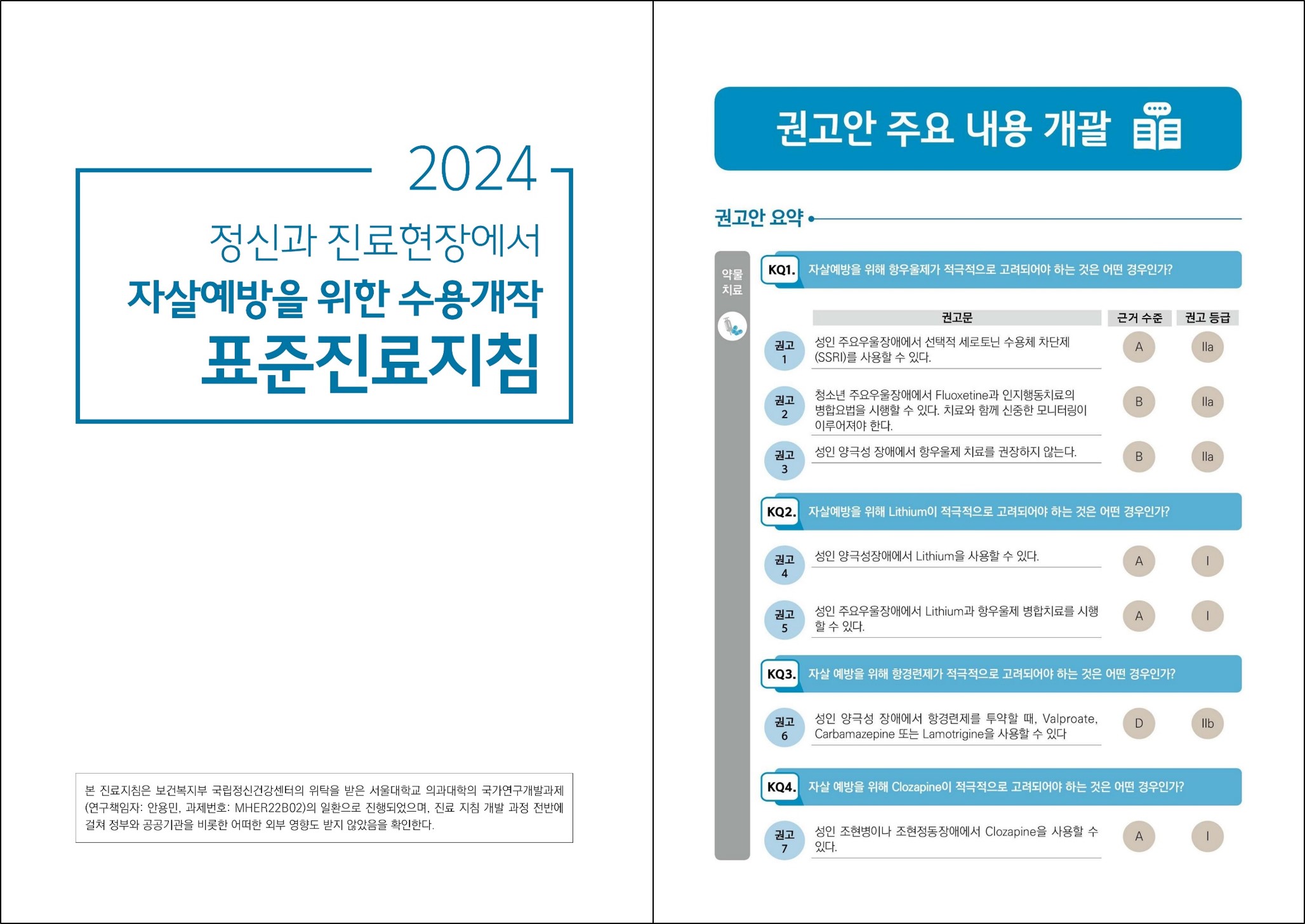 [병원뉴스]서울대병원, 자살예방 표준진료지침 개발...보건복지부 인증 획득