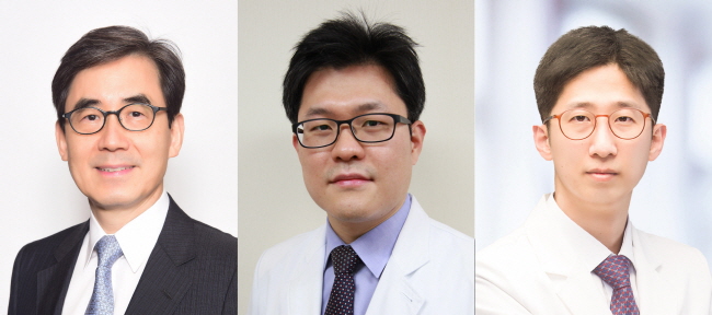 [사진 왼쪽부터] 서울대병원 김효수&middot;한정규&middot;황도연 교수