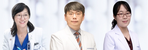 [사진 왼쪽부터] 서울대병원 임상유전체의학과 채종희, 이승복, 김수연 교수