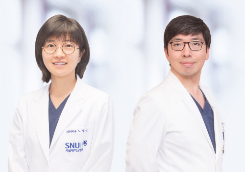 [사진 왼쪽부터] 서울대병원 응급의학과 노영선, 김기홍 교수
