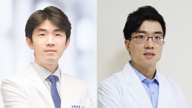 [사진 왼쪽부터] 서울대병원 정형외과 노두현 교수, 동국대일산병원 정형외과 이도원 교수