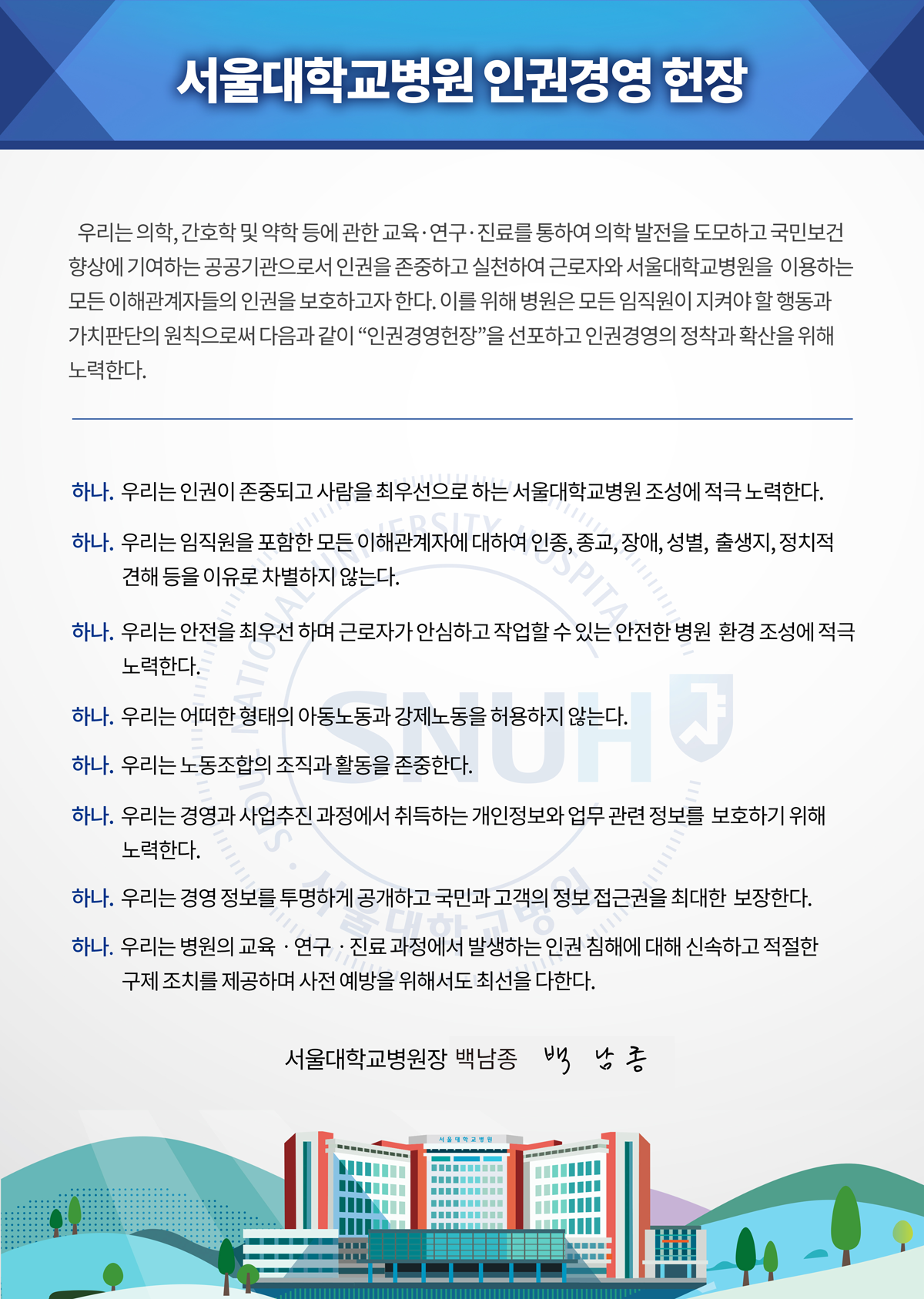 인권 경영 헌장