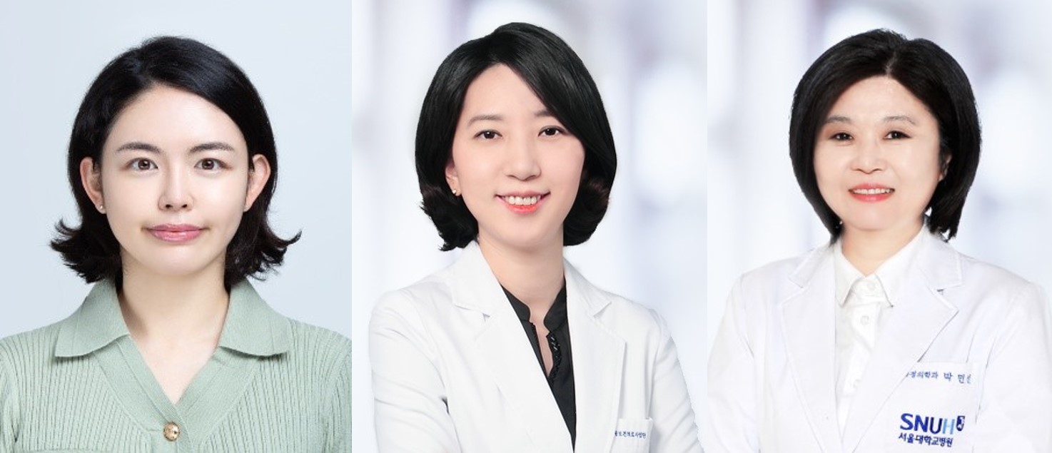 [사진 왼쪽부터] 서울대병원 가정의학과 김소영 임상강사, 김계형 교수, 박민선 교수