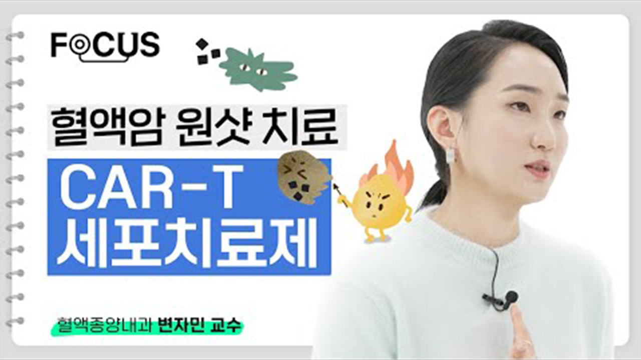 [FOCUS]혈액암 원샷 치료 CAR-T 세포 치료제